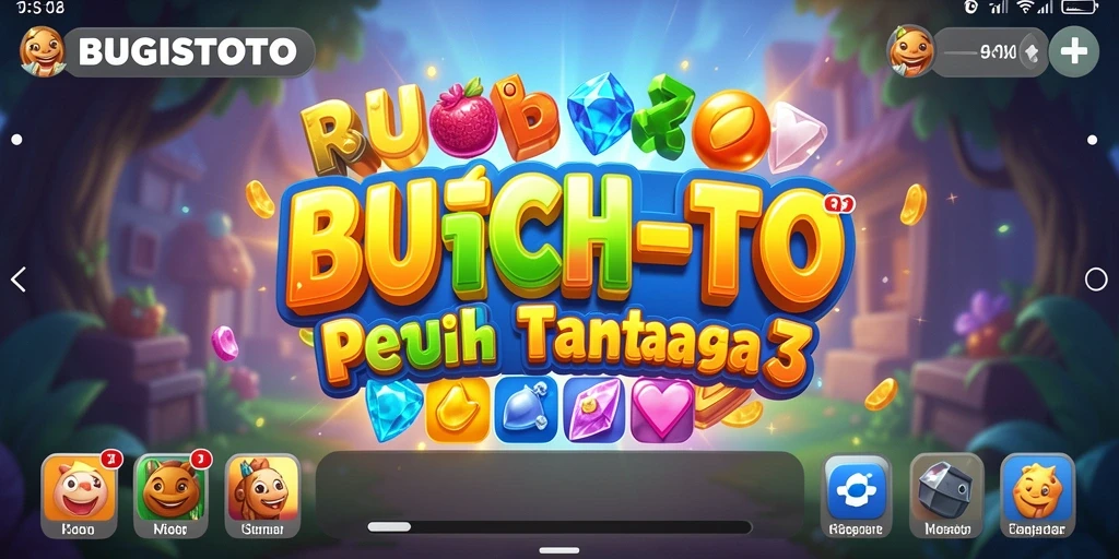 Tampilan gameplay seru dan menantang di BUGISTOTO.