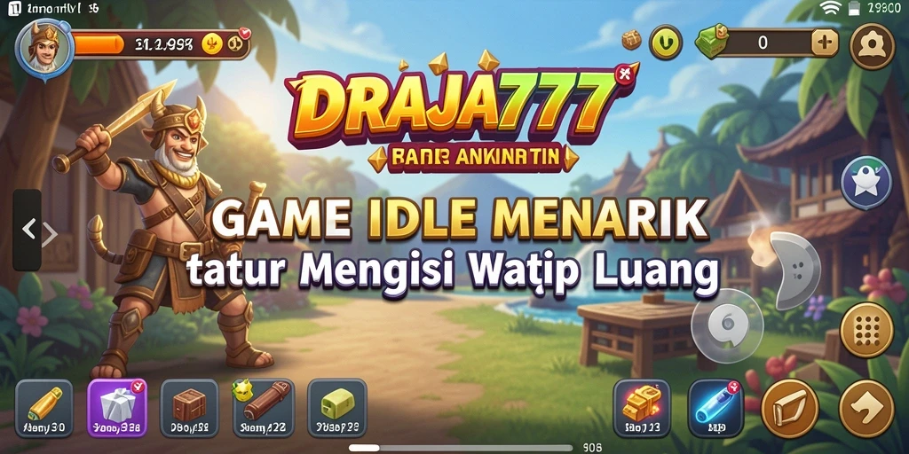 Screenshot menampilkan gameplay santai DRAJA777 yang menarik.