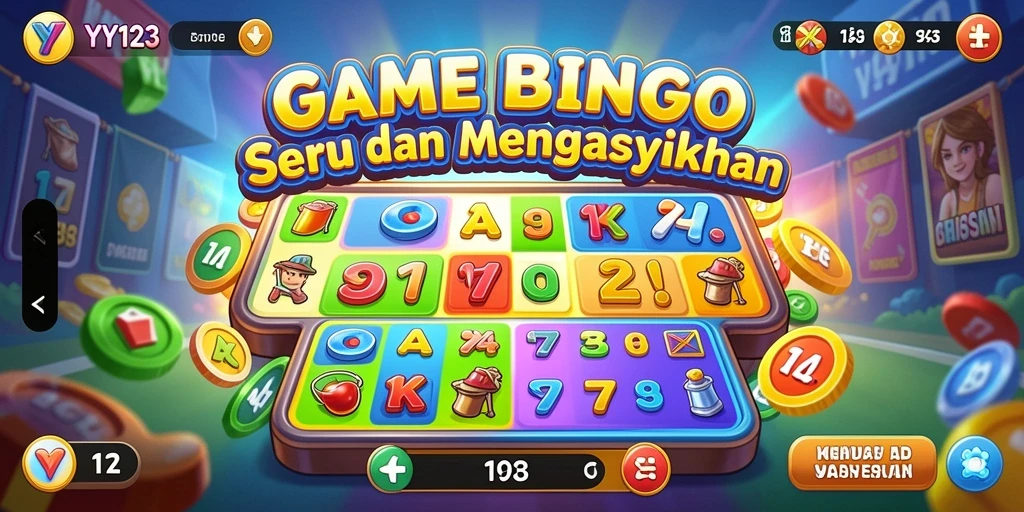 Tampilan gameplay seru dalam Bingo YY123.